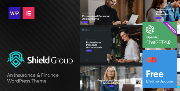 ShieldGroup | Insurance & Finance WordPress Theme Logo
