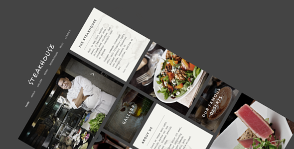 Steakhouse - Restaurant WordPress Theme Logo