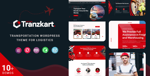 Tranzkart - Transportation WordPress Theme for Logistics Logo