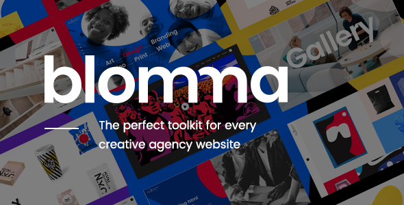 Blomma - Creative Agency Portfolio WordPress Theme Logo