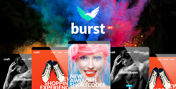 Burst - Creative Design Agency WordPress Theme Logo