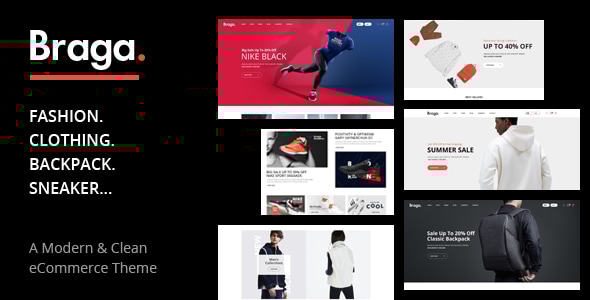 Braga - Fashion Theme for WooCommerce WordPress Logo