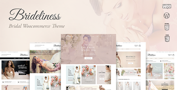 Brideliness - Wedding Shop WordPress WooCommerce Theme Logo