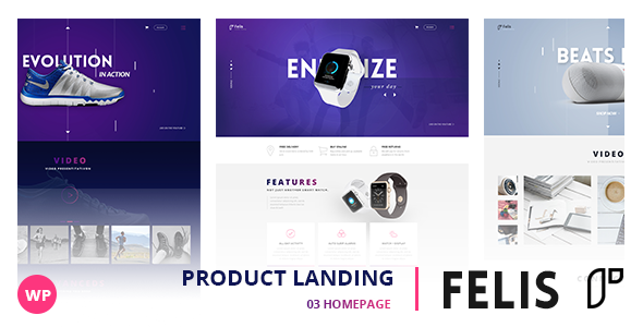 Felis - WordPress Product Landing Page Logo