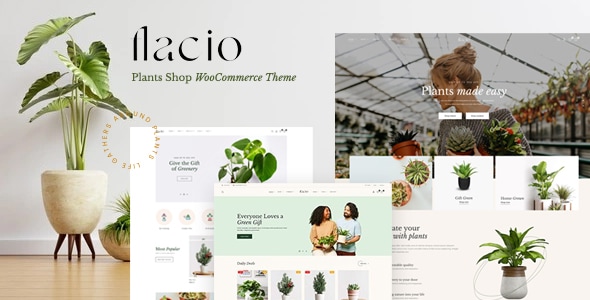 Flacio - Plants Shop WooCommerce WordPress Theme Logo