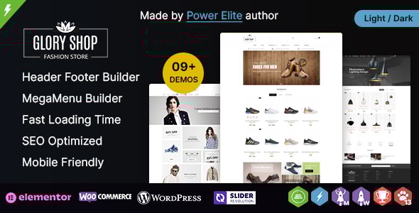 Glory Shop - Multipurpose WooCommerce Theme Logo